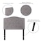 Flash Furniture Cambridge Headboard, Twin Size, Gray Fbrc HG-HB1708-T-LG-GG - alternate 10